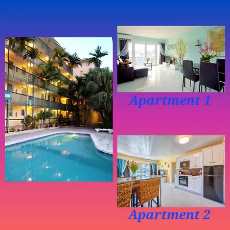 Lovely Apartment Near Beach, Downtown, 24H Security, Pool